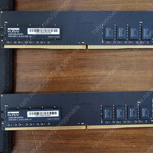 데스크탑 ddr4 klevv 8g 2개팝니다