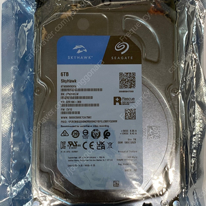 Seagate 6TB NAS CCTV HDD 6테라하드