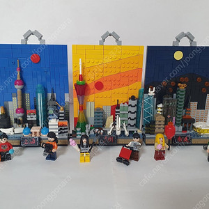 레고 미니어쳐 도시 상하이 홍콩 광저우 판매해요