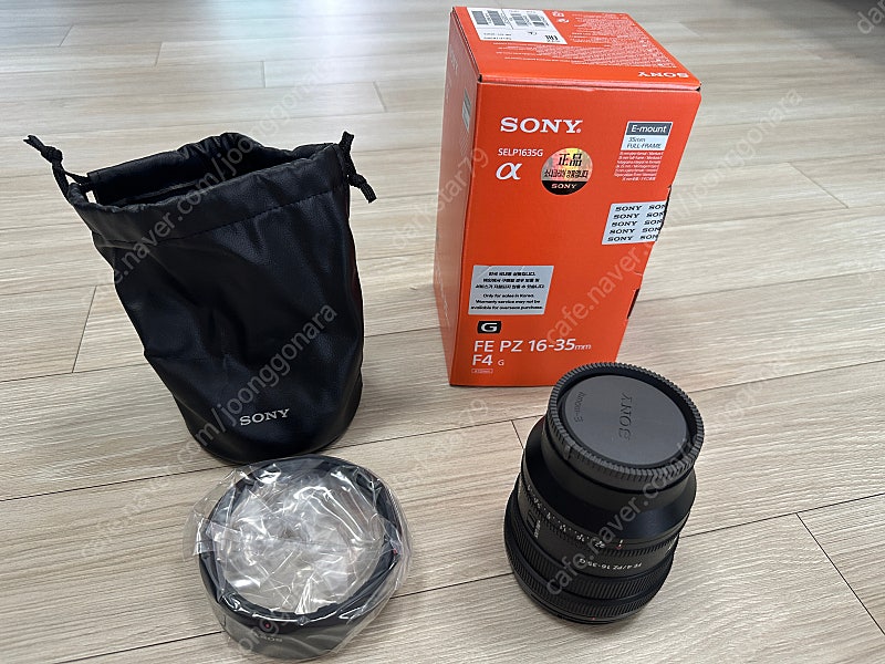 소니 16-35G F4 PZ 렌즈 SELP1635G 판매합니다.
