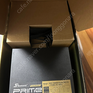 씨소닉 prime gx-1000w gold 판매합니다.