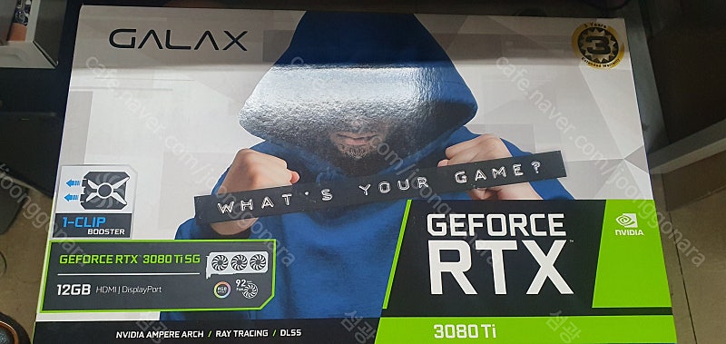 갤럭시 GALAX 지포스 RTX 3080 Ti SG OC D6X 12GB