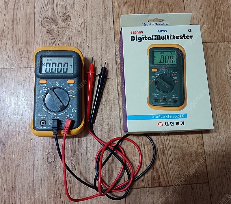 디지털 멀티미터 테스터기(전기 측정) 2종