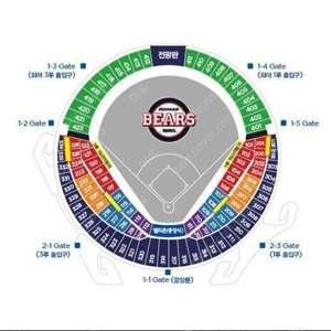 7월 12일 금 삼성 vs 두산 잠실 1루 응원석 오렌지석 207블럭