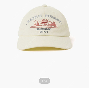 엔오르 모자 NATIVE FOREST ENOR BALL CAP