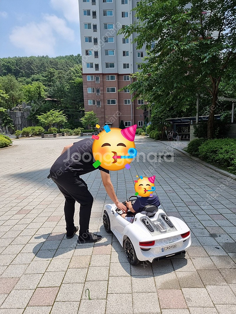 포르쉐 918 스파이더 유아 전동차 자동차--3