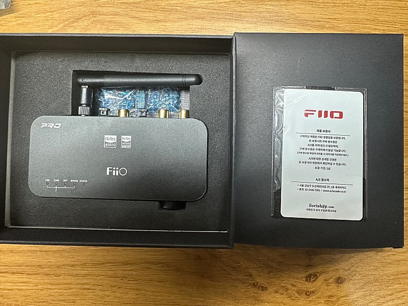 FiiO 피오 BTA30 PRO 블루투스 오디오 송수신기 앰프