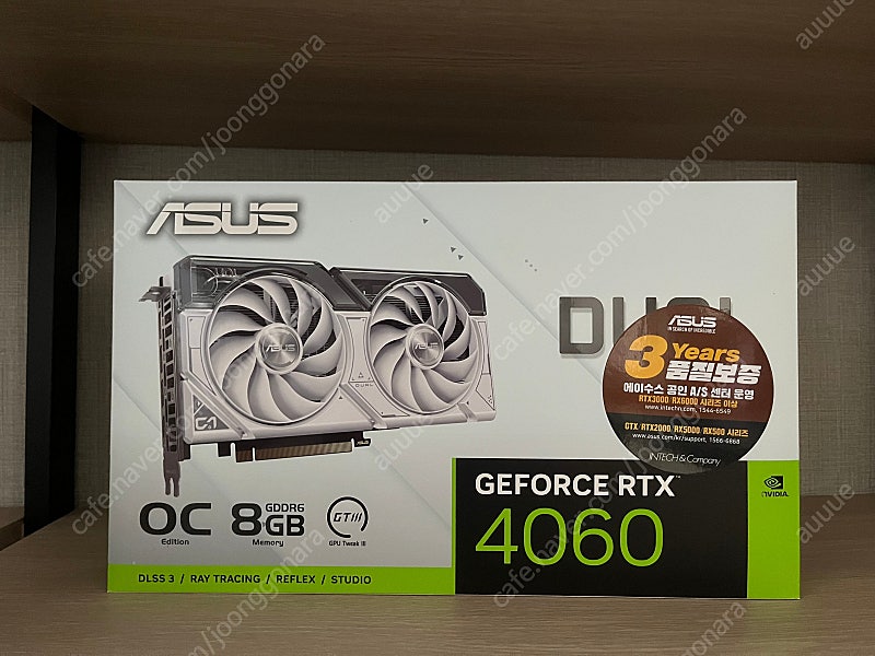 ASUS DUAL 지포스 RTX 4060 O8G OC D6 8GB White 판매