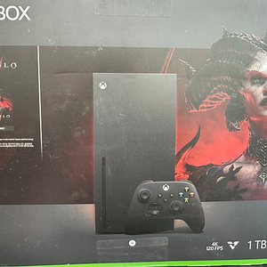 Xbox Series X 디아블로 에디션 새제품 팔아요