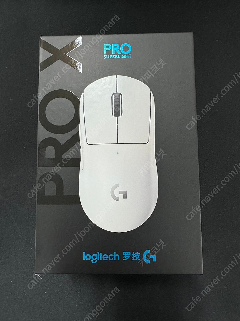 G PRO X SUPERLIGHT 지슈라 (화이트) 병행 미개봉 새상품 택포 7.9