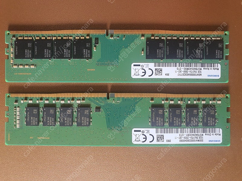 삼성 ddr4 2666 32GB (16GBx2) 팝니다.