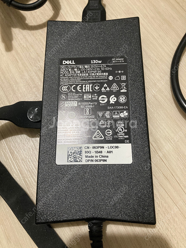 델 dell 아답터 180W 19.5v=9.23a품명....--3