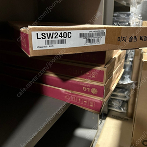 LSW240C LG 이지슬림 벽걸이 판매합니다.