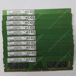 삼성 DDR4-3200 (PC4-25,600) 16G 10개 팝니다