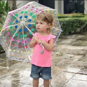 토츠 키즈 돔 우산 도트