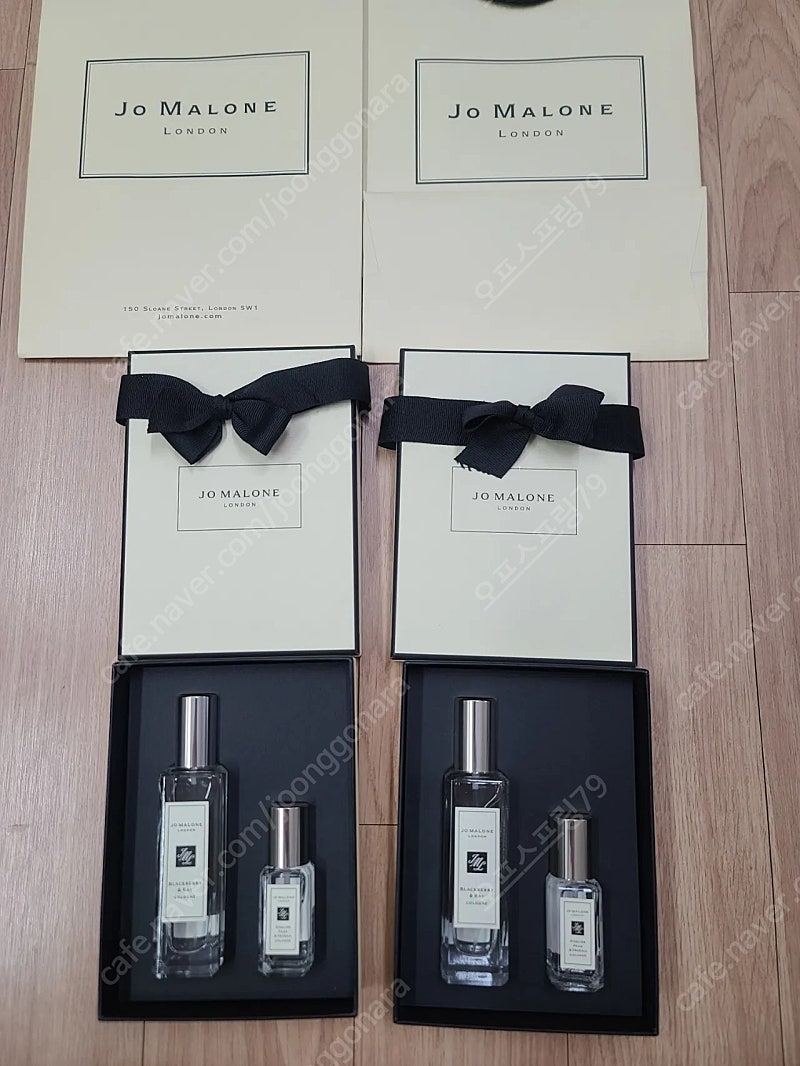 조말론 블랙베리앤베이 30ml+잉글리쉬 페어앤 프리지아 9ml 세트 팝니다