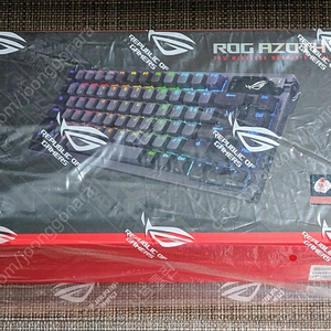 ASUS ROG AZOTH 아조스 NX BROWN PBT 택타일 갈축 커스텀 키보드 판매/교환