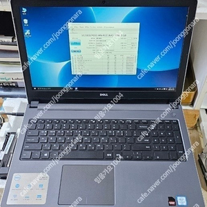 [노트북] dell inspiron 15 (p51f004) / i7-6500u, 16G, 500SSD