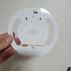 LED 모듈 원형 PCB 기판 직부등 주광색(하얀빛)