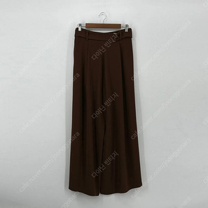 여성 와이드 슬랙스 팬츠 (M size / BROWN)