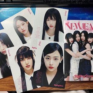 뉴진스 롤링스톤지 영어버전 + 미니포스터 5종