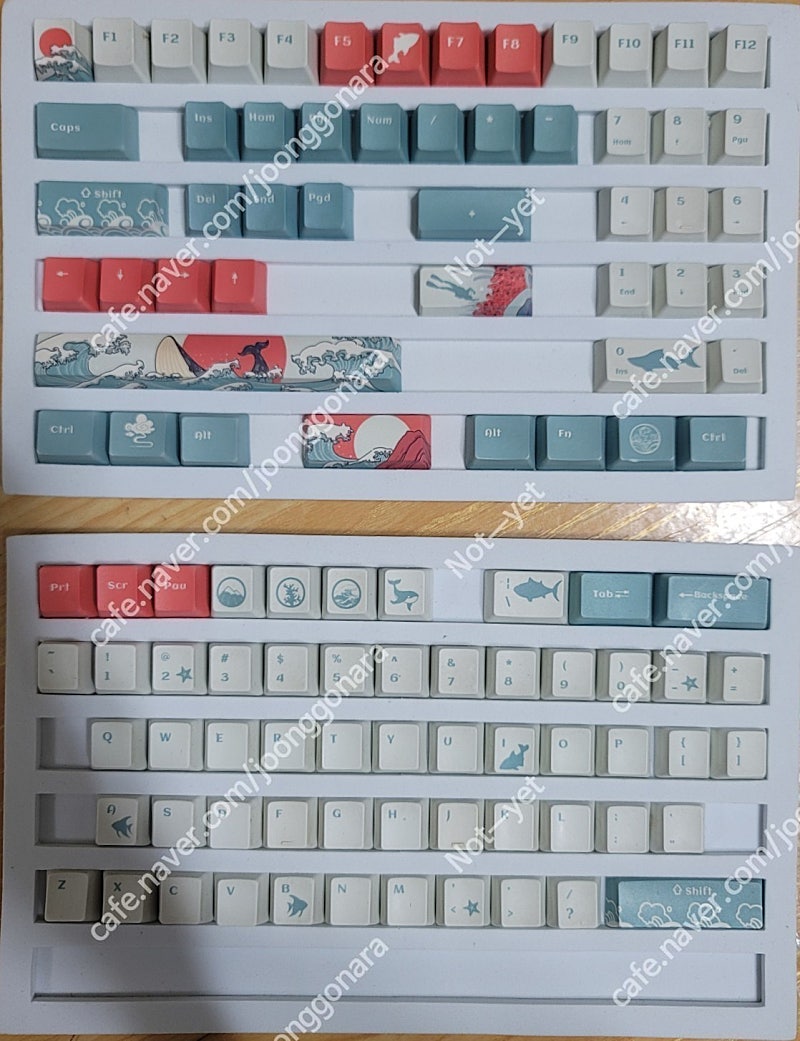 5면 108 키 OEM PBT 키캡 풀 세트