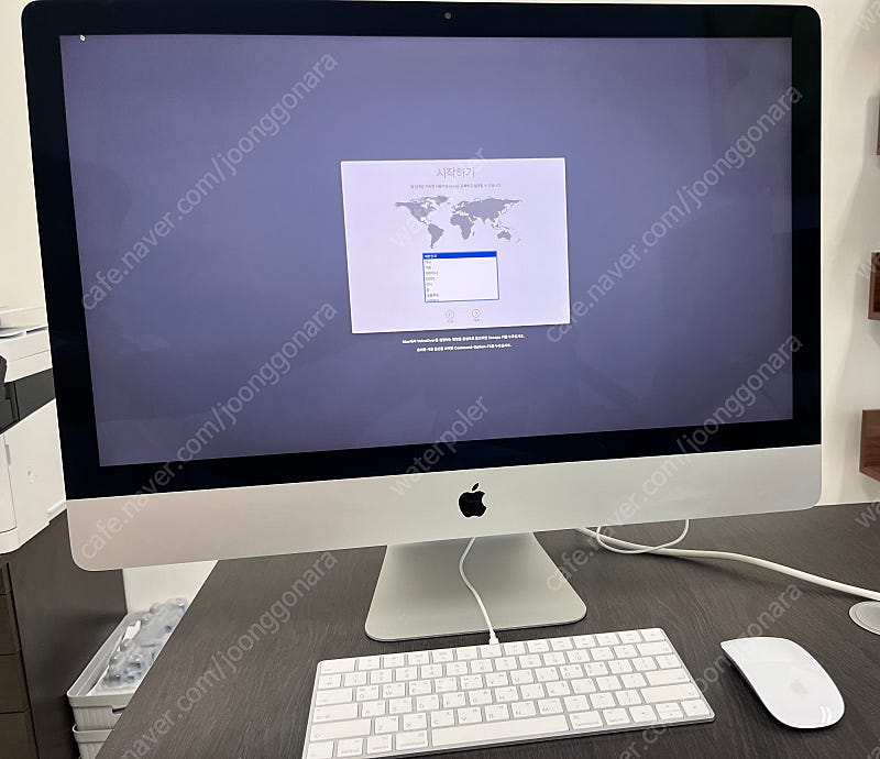 아이맥 27인치 5K i9 최고사양 판매 2020년 구입/풀박스