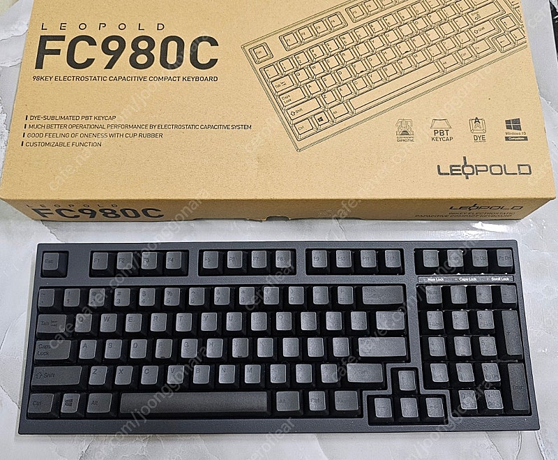 레오폴드 FC980C 토프레 무접점 30g 키보드