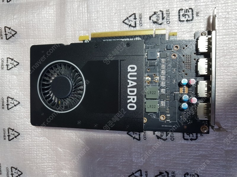 엔비디아 쿼드로 P2200 ( QUADRO P2200 ) 카드 5G 판매합니다