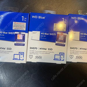 WD Blue SN570 M.2 NVMe (1TB) 미개봉 SSD 판매합니다