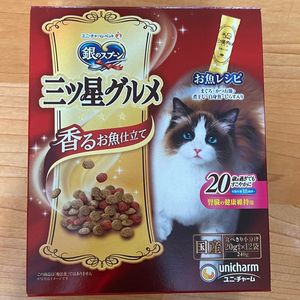 은의 스푼/긴노스푼 미츠보시 구루메 20세 신부전 고양이 간식 단일맛