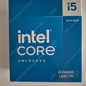 정품 i5 14600k cpu 팝니다.