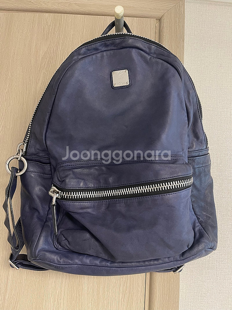 MCM 양가죽 백팩--0