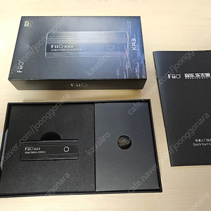 Fiio KA3 꼬다리 DAC 판매합니다.