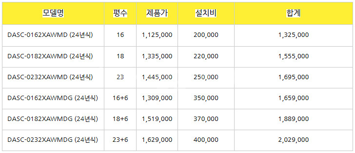 (판매)2024년 스탠드 벽걸이 에어컨 냉난방기 총판가...--3