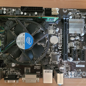 GIGABYTE GA-H81M-DS2V + ram 4g