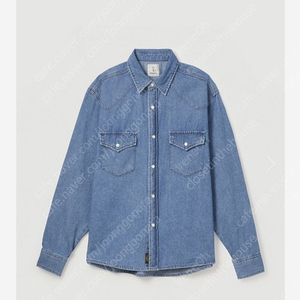 얼바닉30 웨스턴 데님 셔츠 Urbanic30 Western Denim Shirt