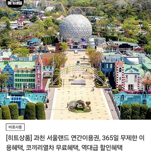 서울랜드 연간회원권