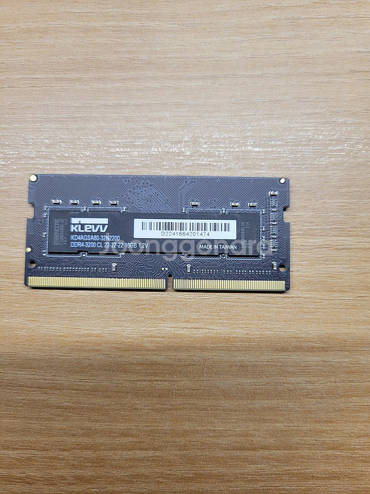 노트북용 DDR4 3200 16GB 클래브램 팝니다--0