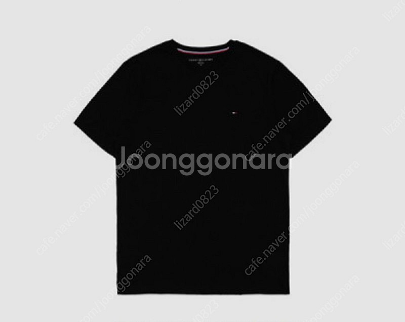 타미 힐피거 반팔티 Tommy 검정/네이비--0