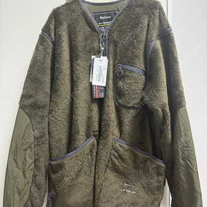 Barbour X AND WANDER 바버 앤드원더 Fleece 자켓