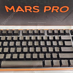 Mars Pro 삼신흑 공방 풀윤활 기계식 키보드