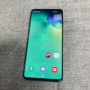 갤럭시 S10 LTE 그린 128용량 깨끗한기기 12만원 판매합니다!