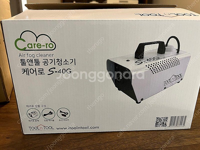 툴앤툴 공기청소기+연무액2L--0