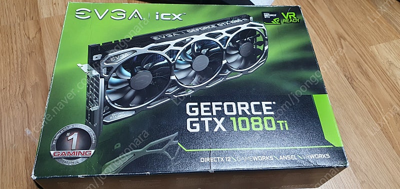 EVGA GTX1080TI FTW3 SS급 풀박스 무상AS 24년 10월 1080ti