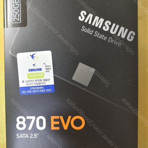 새상품 삼성 EVO870 Sata 250GB : 4만