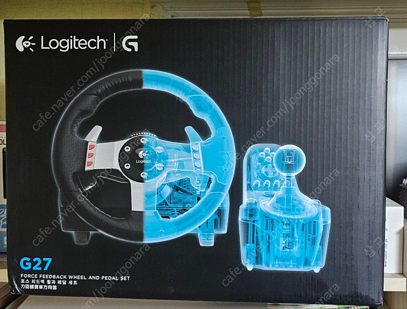 로지텍 G27 레이싱 휠 + 쉬프트 기어