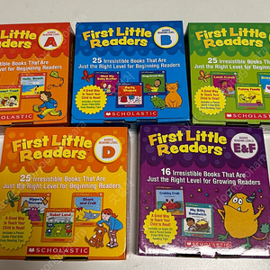 스콜라스틱 first little readers A~E단계 전구성 (cd포함) / 퍼리리 전권