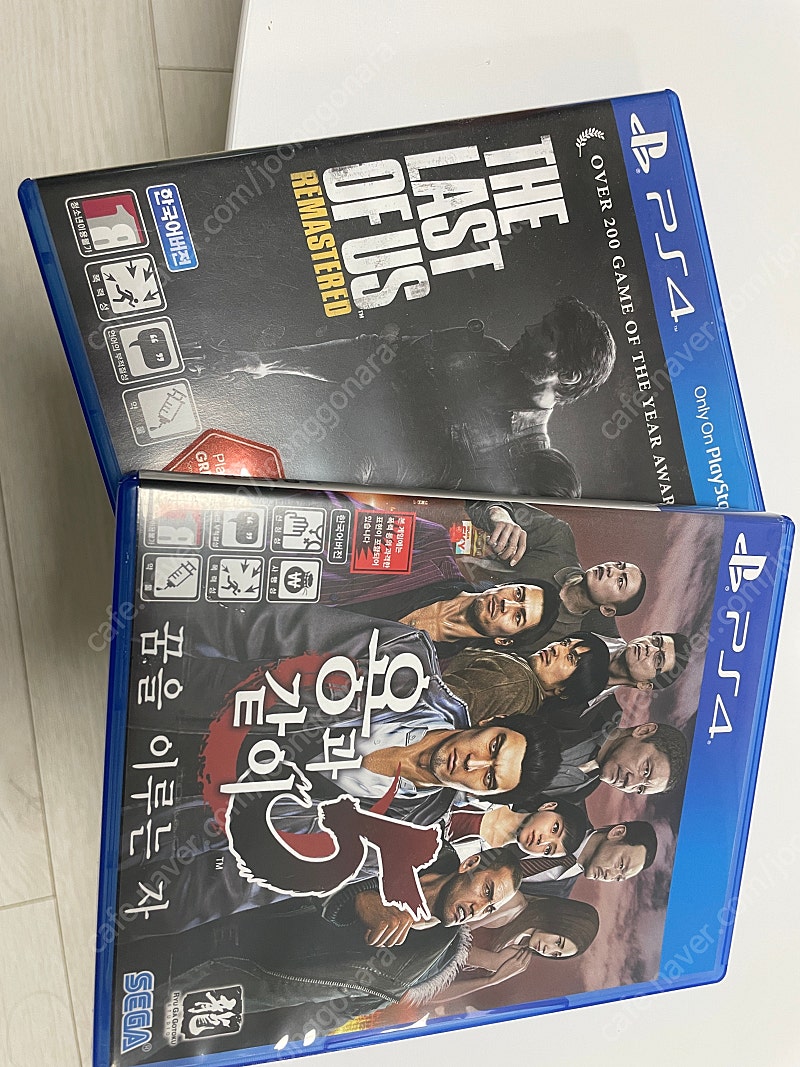 용과 같이 5 라스트 오브 어스 리마스터 (ps4) 일괄 2.5만원 cu편택 택포