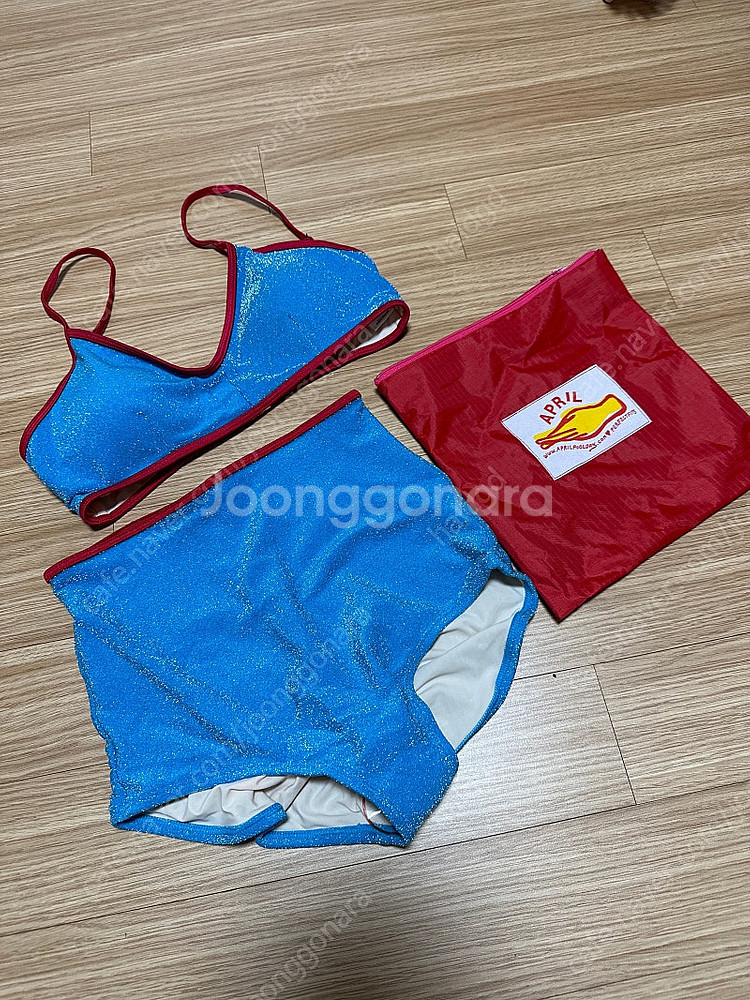 (새상품) 에이프릴풀데이 글리터 비키니 L 비에꼴--0